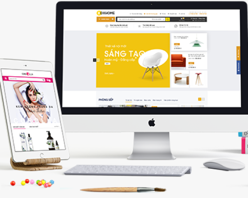 Thiết kế website bán hàng gia dụng tại Vĩnh Long