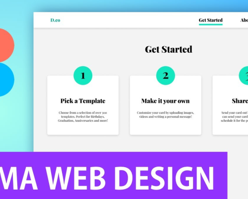 Thiết kế website giao diện Figma