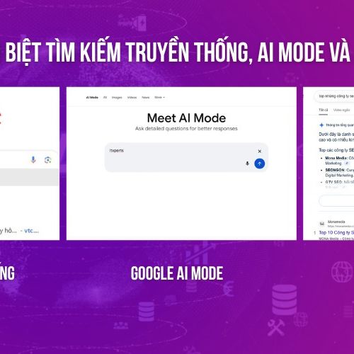 So sánh Google AI Overview và Google AI Mode, chọn loại nào ?
