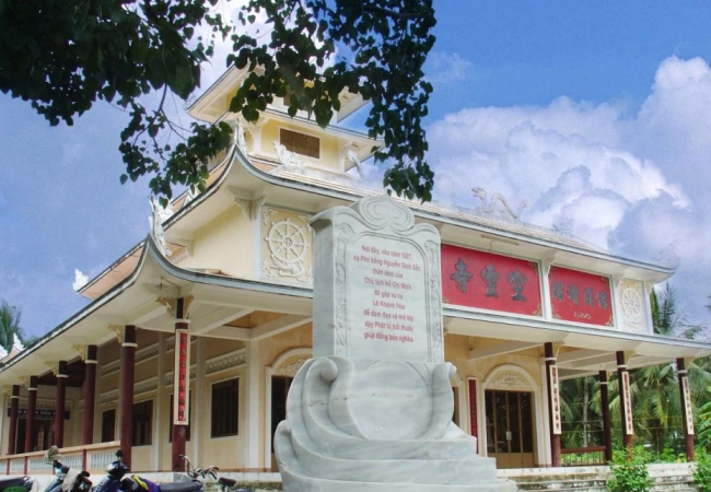 DU LỊCH BẾN TRE - CHÙA TUYÊN LINH