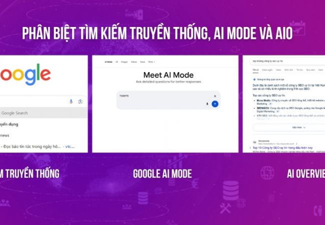 So sánh Google AI Overview và Google AI Mode, chọn loại nào ?