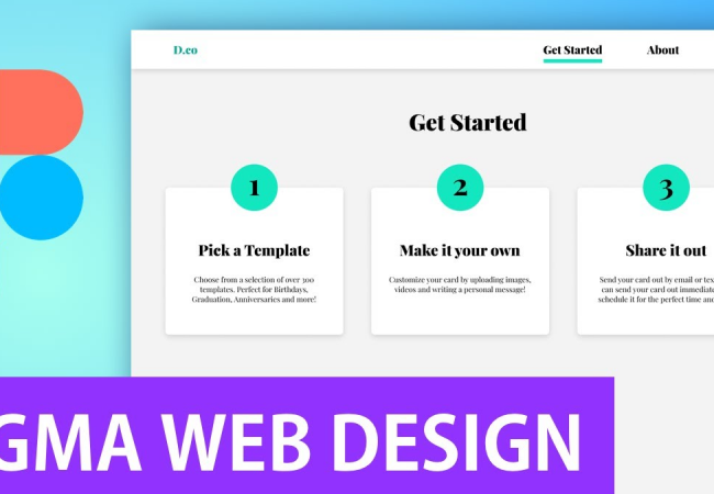 Thiết kế website giao diện Figma