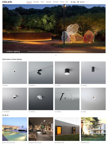 Đèn chiếu sáng Celux Light
