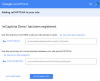 Xác thực Google recaptcha lấy mã đăng ký vào website