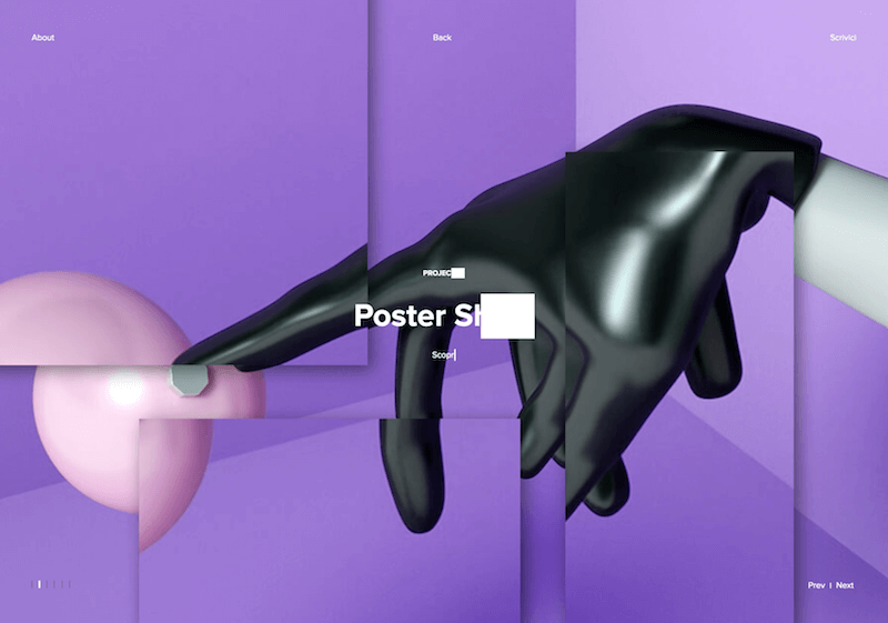 Màu tím trong thiết kế