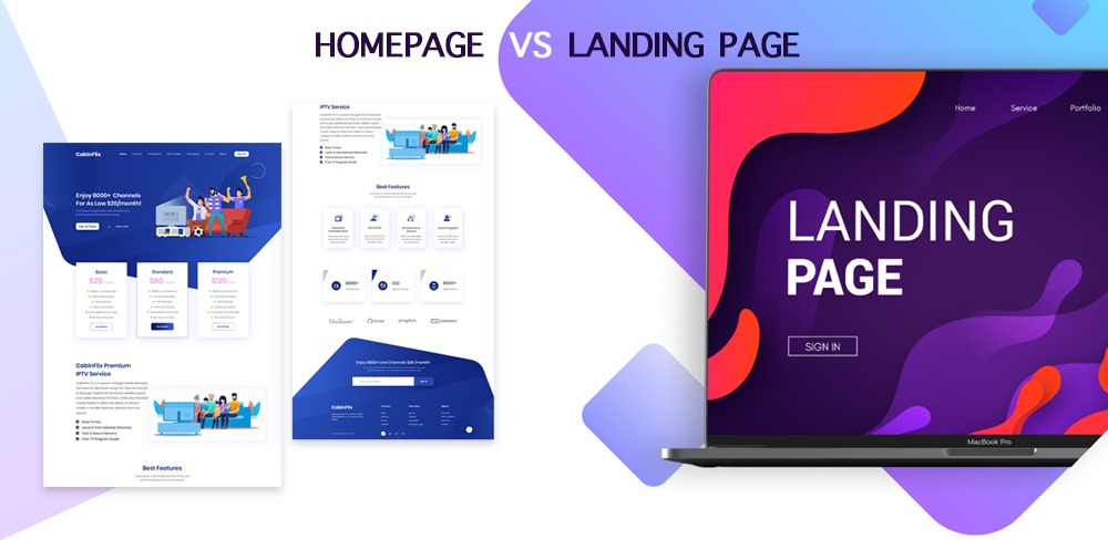 thiết kế landing page và thiết kế website tại Vĩnh Long