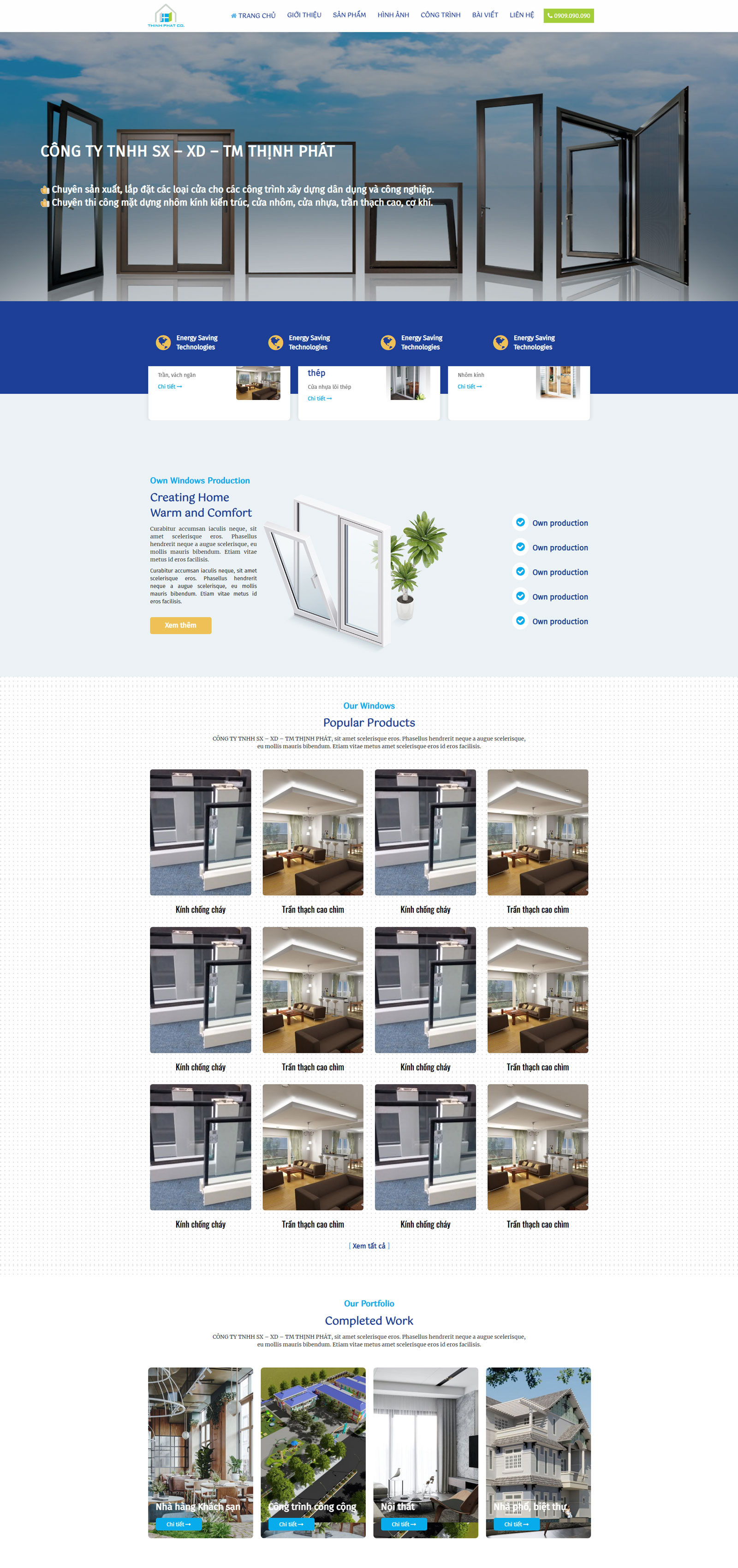 Cửa nhôm kính Thịnh Phát Door